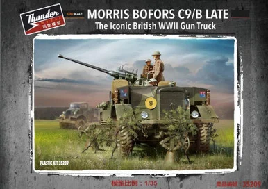1/35 Thunder Model British Morris Bofors C9/B Gun Truck LATE