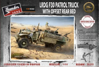1/35 Thunder Model LRDG F30 Patrol Truck with offset rear body bonus edition