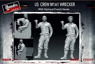 1/35 Thunder Model US Crew M1A1 wrecker /and other similar vehicles/