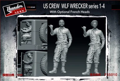 1/35 Thunder Model Crew M1000 wrecker series 1-4 /and other similar vehicles/