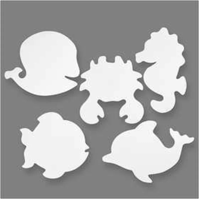 Sealife, H: 18.5-26 cm, W: 15-29 cm, 16pcs, 230 g