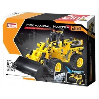 Qihui 6803 Tech Bricks 2 in 1 Bulldozer