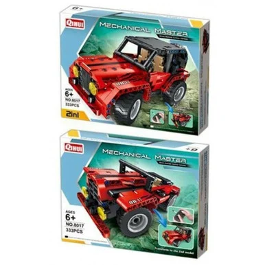 Qihui 8017 Tech Bricks R/C Car (2 in 1)