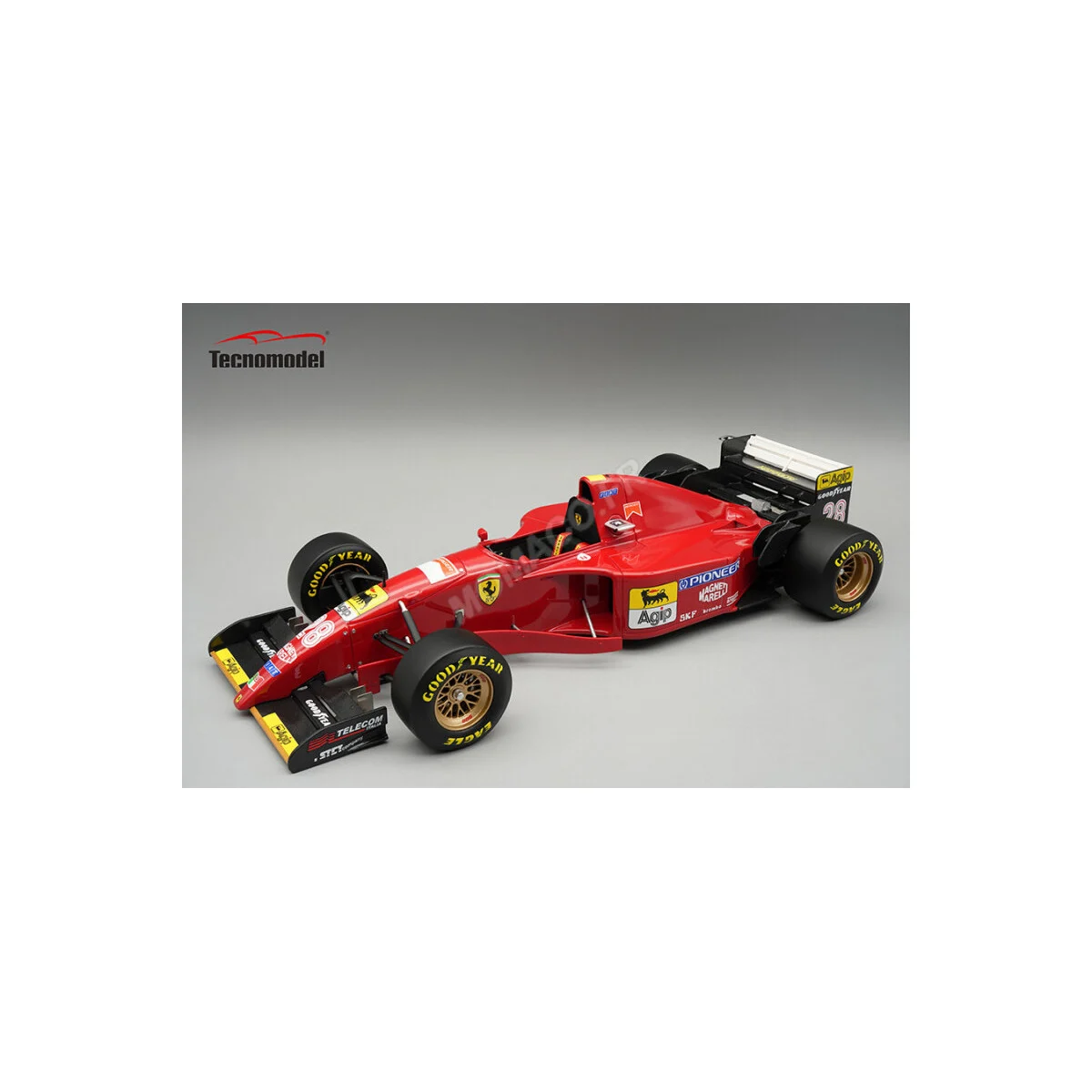 Ferrari 412t2 28 gerhard berger monaco grand prix 1995 Die cast - TECNOMODEL