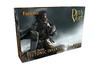 Fireforge Games DVMO03-BS Deus Vult Teutonic Infantry28mm Figures