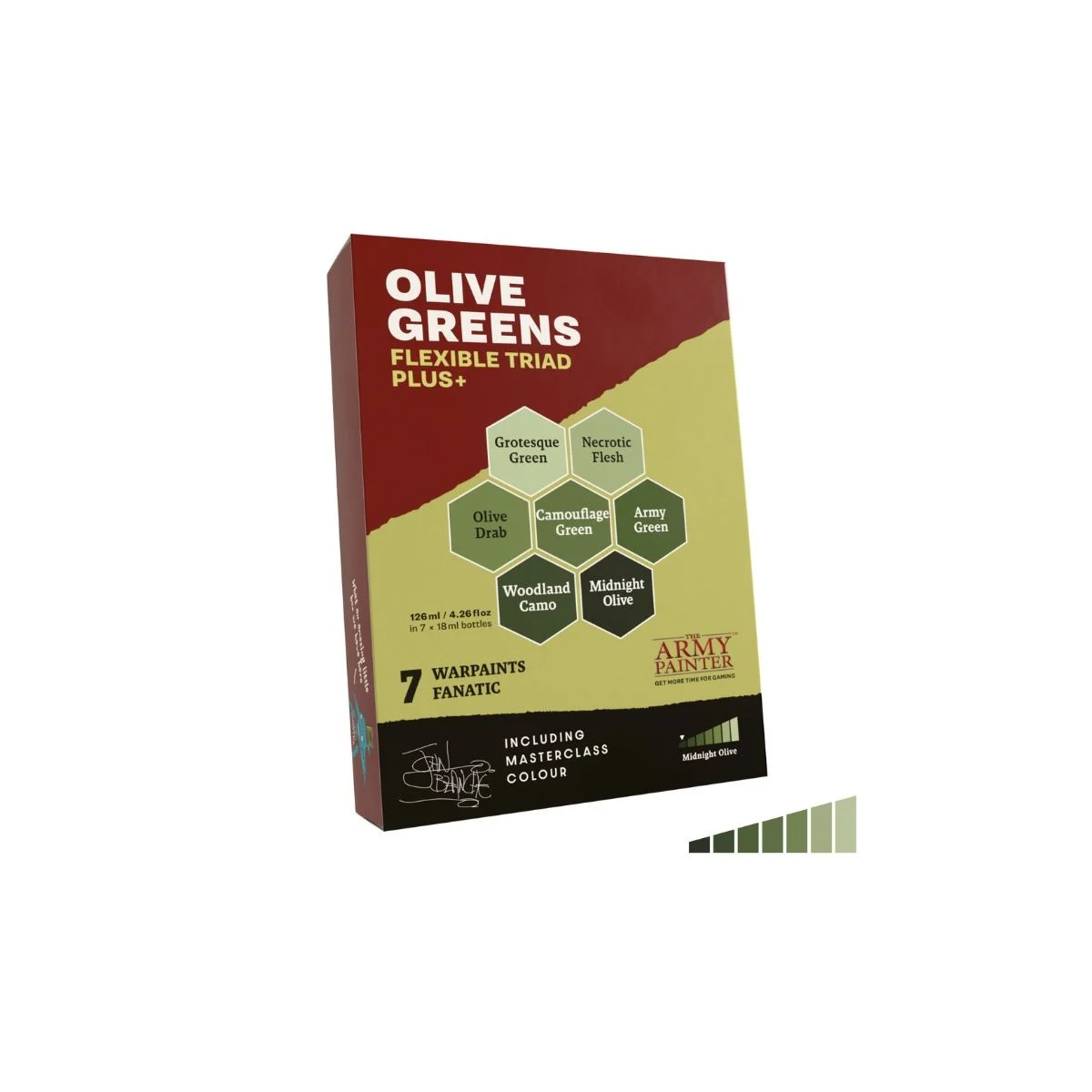 Army painter - Olive Greens Flexible Triad PLUS+
