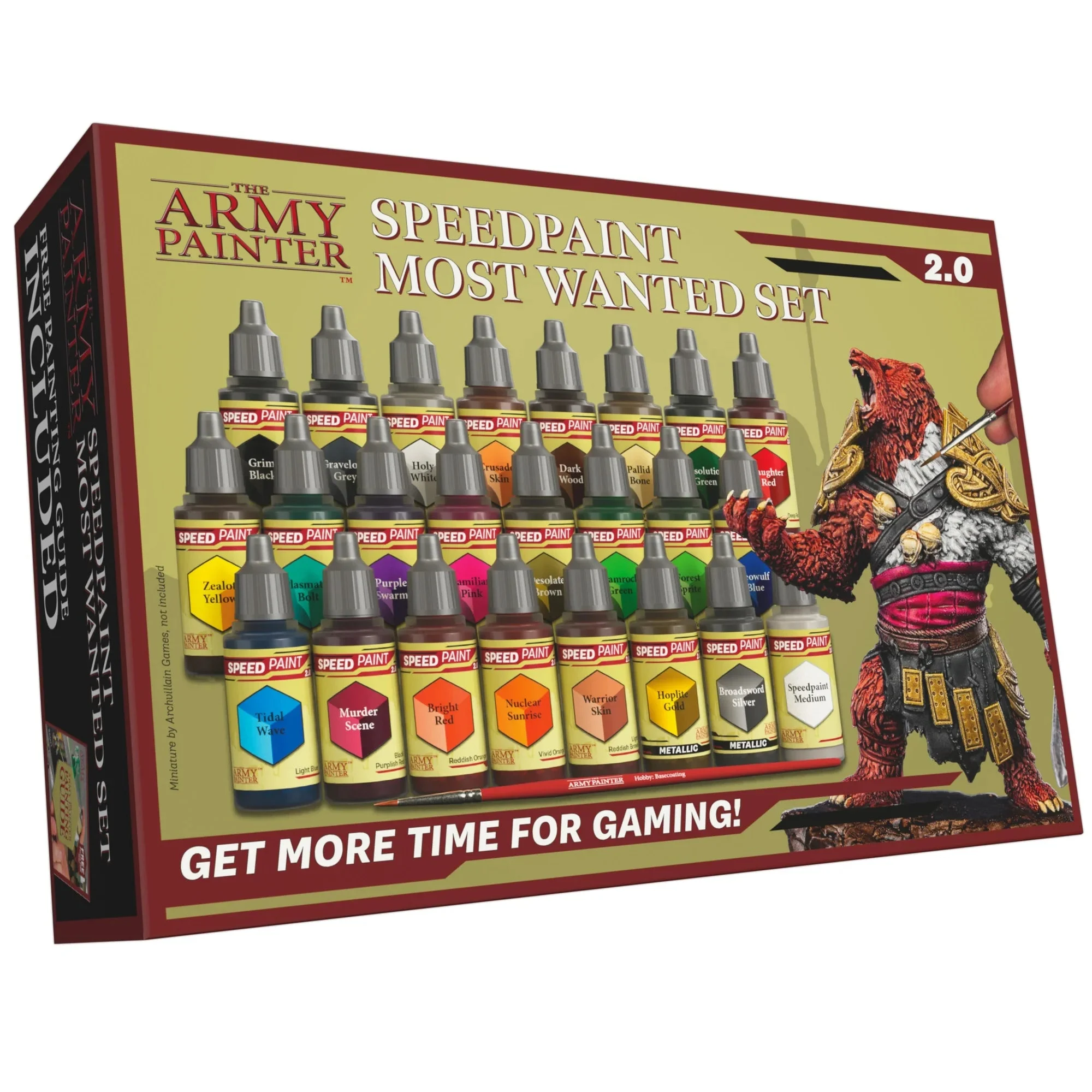 The Army Painter | WP8060P | Speedpaint 2.0: Most Wanted Set — 24 x 18ml