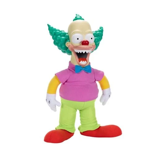 The Simpsons Krusty the Clown Talking Plush Doll - Jakks Pacific
