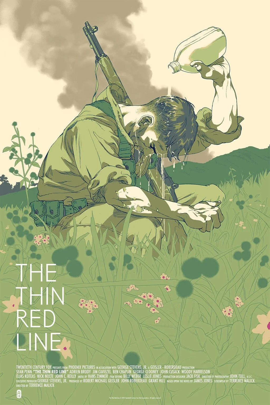 The Thin Red Line - Tomer Hanuka