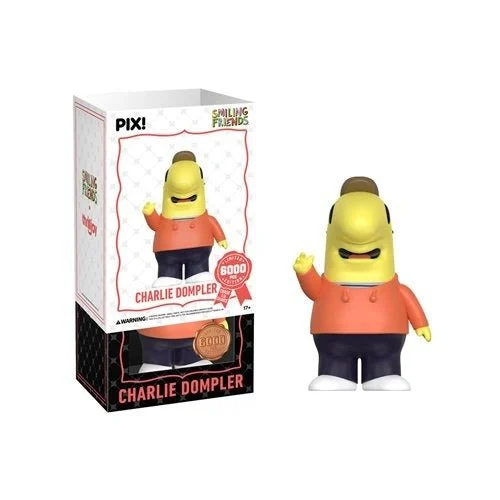 ThrillJoy Pix! Smiling Friends Charlie Dompler Vinyl Figure