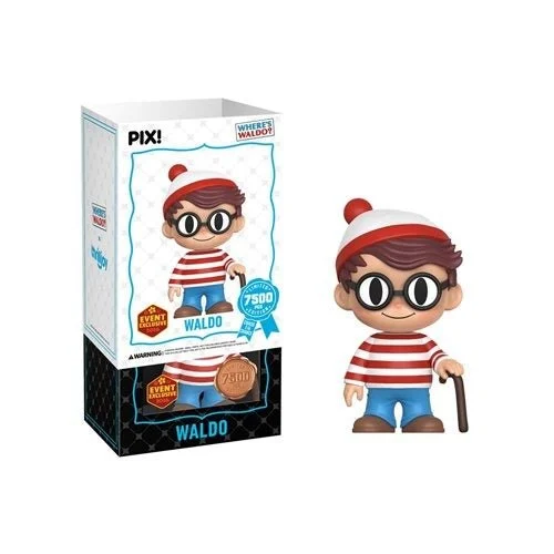 ThrillJoy Pix! Where's Waldo - Waldo Vinyl Figure - 2026 Convention Exclusive