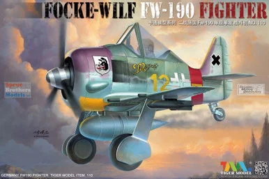 TIG0110 Tiger Model Cute Series - Fw190 Fighter