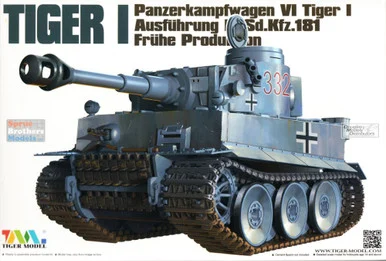 TIG0502 Tiger Model Cute Series - Tiger I
