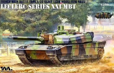 TIG4655 1:35 Tiger Model LeClerc Series XXI MBT