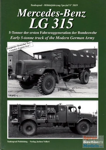 TKGS5019 Tankograd - Militarfahrzeug Special 5019: Mercedes-Benz LG 315