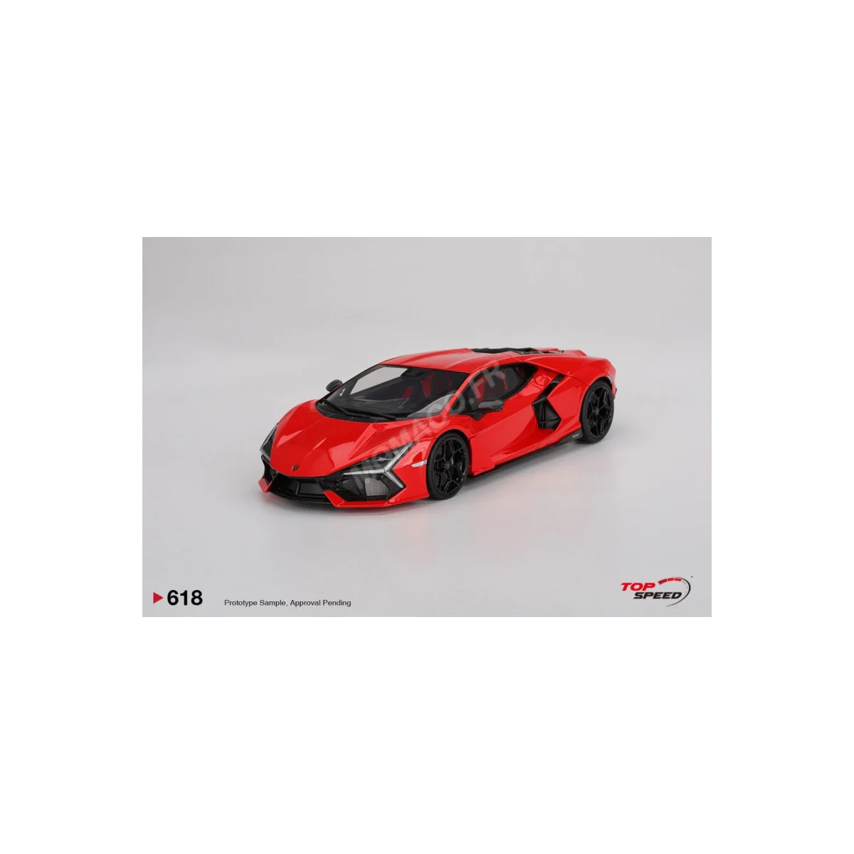 Lamborghini revuelto 2024 “arancio dac lucido” Die cast - TOP SPEED MODEL