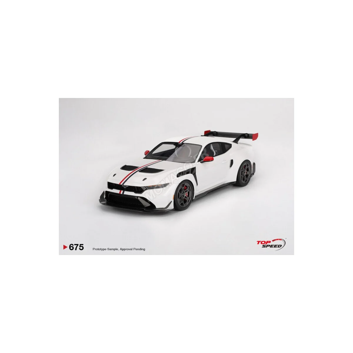 Ford mustang gtd spirit of america 2025 Die cast - TOP SPEED MODEL