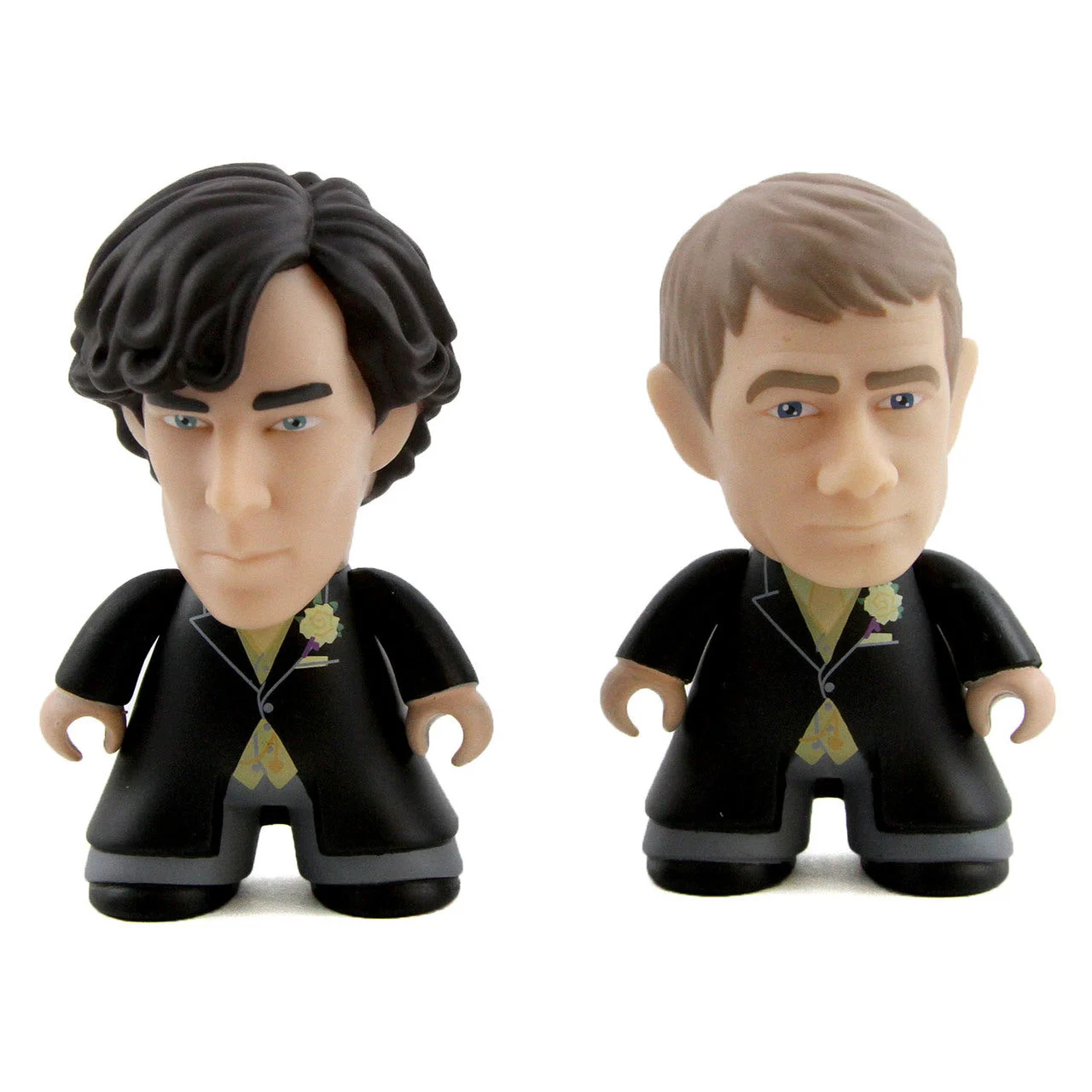 Sherlock TITANS: Two Pack - Sherlock & John Wedding Suits Vinyl Mini Figures