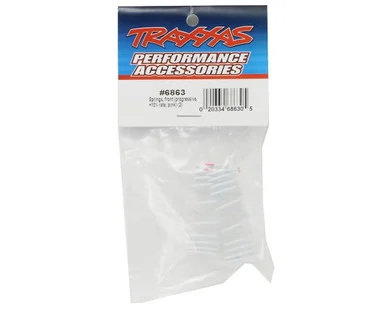 Traxxas 6863 Front Shock Springs 10% Pink