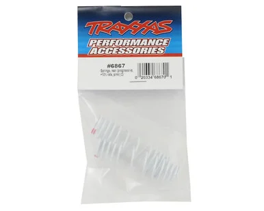 Traxxas 6867 Rear Shock Springs 10%, Pink
