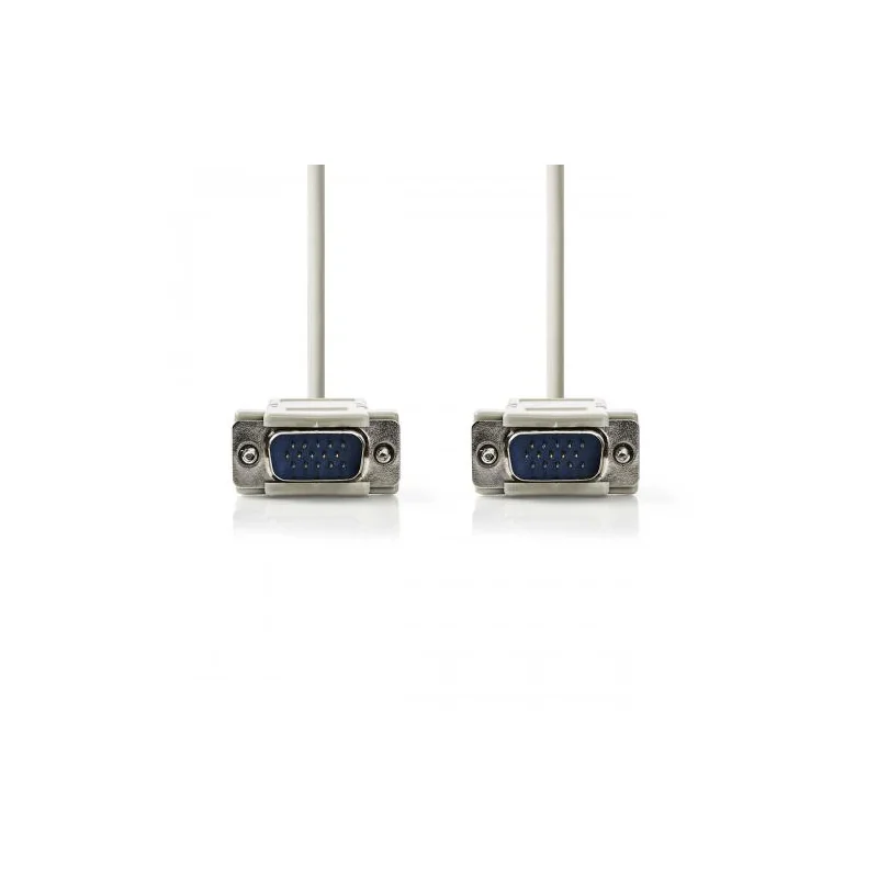 Male-Male VGA Cable - 2m - Ivory