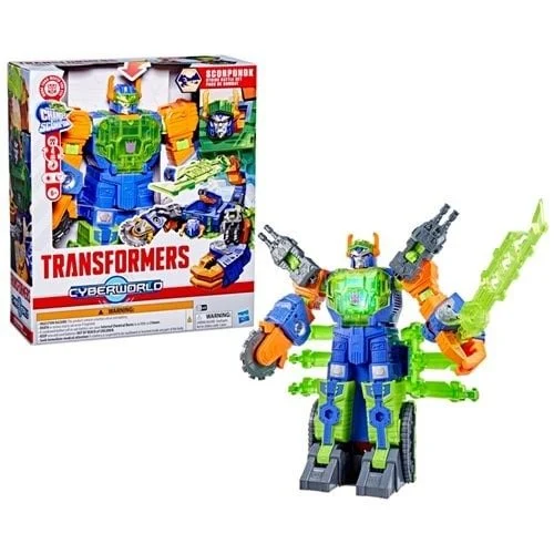 Transformers Cyberworld Scorponok Strike Battle Figure - Hasbro