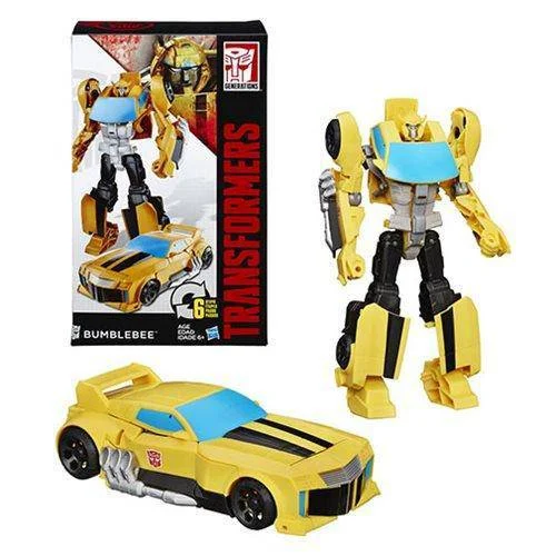 Transformers Generations Cyber Commander Series Bumblebee Figure - Hasbro