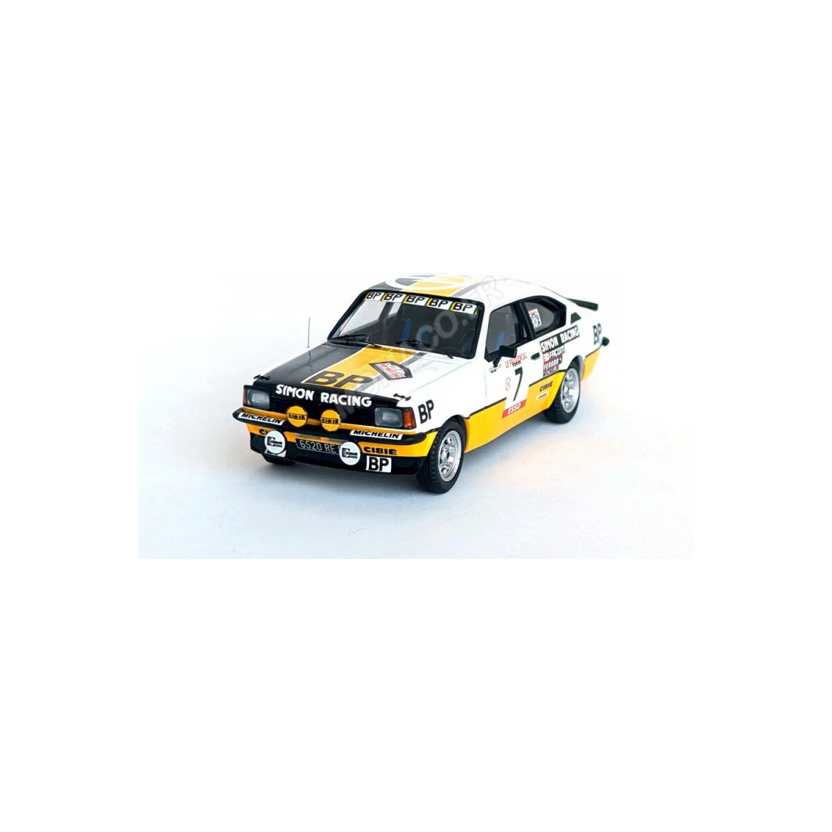 Opel kadett gt/e 7 jean-louis clarr/jean-francois fauchille rallye tour de corse 1979