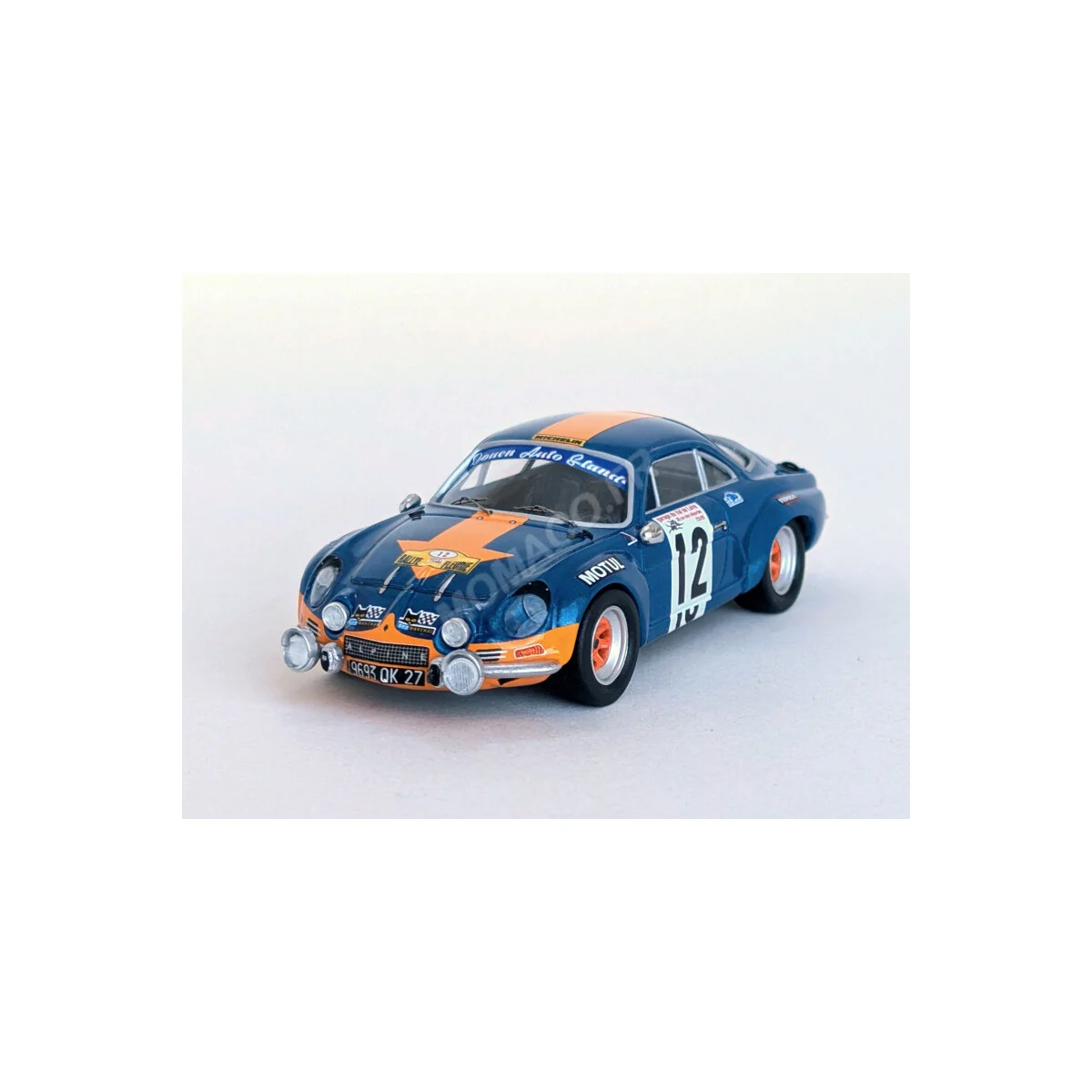 Renault alpine a110 12 guillaume de saint-pierre/regine plessy criterium de la cote fleurie 1977
