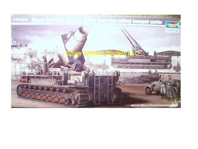 TRP00208 1:35 Trumpeter Morser Karl-Gerat 040/041 Initial Version w Rail Carrier #208