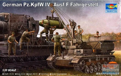 TRP00363 1:35 Trumpeter German Panzer IV Ausf F Chassis Munitions Carrier