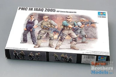 TRP00420 1:35 Trumpeter PMC (Private Military Company) VIP Protection Team Iraq Figure Set #420