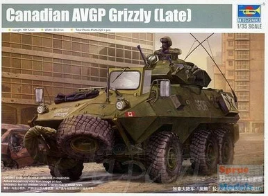 TRP01505 1:35 Trumpeter Canadian AVGP Grizzly (Late)