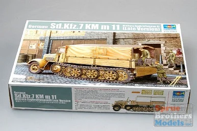 TRP01507 1:35 Trumpeter German Sdkfz 7 8-ton Halftrack Late Version #1507