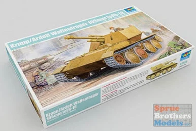 TRP01586 1:35 Trumpeter Krupp/Ardelt Waffentrager 105mm leFH-18 #1586