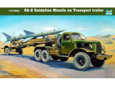 1/35 Trumpeter Sam-2 Missile with Loading Cabin