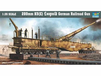 1/35 Trumpeter German Railway Gun K5(E) Leopold