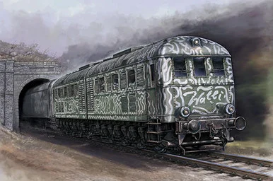 1/35 Trumpeter Wehrmacht Locomotive V188 Wehrmachtslokomotive D311