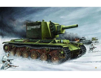 1/35 Trumpeter Russian KV2 Tank (Big Turret)