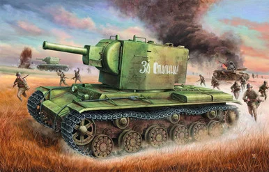 1/35 Trumpeter Soviet KV2 Tank