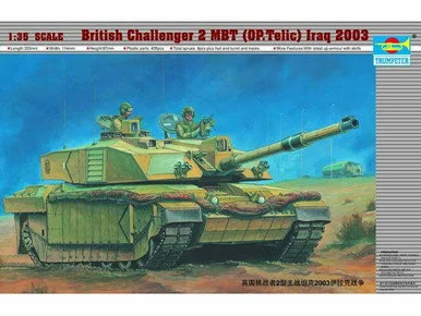 1/35 Trumpeter British Challenger II Main Battle Tank Operation Telic Basra Iraqi 2003