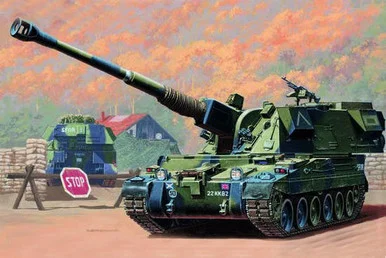 1/35 Trumpeter British 155mm AS90 Self-Propelled Howitzer