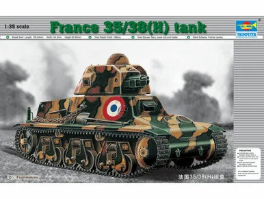 1/35 Trumpeter French 35/38(H) Tank w/37mm SA18 L/21 Gun
