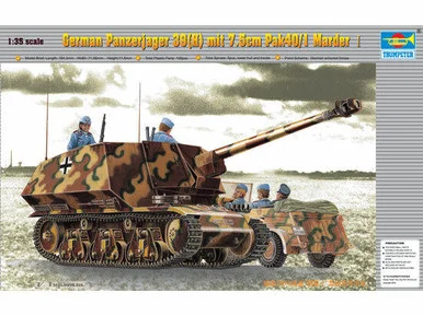 1/35 Trumpeter German Panzerjaeger 39(H) w/7.5cm Pak 40/3 Anti-Tank Gun (Marder I)