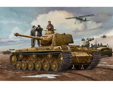 1/35 Trumpeter German Pz.Kpfm KV-1 756(r) Tank