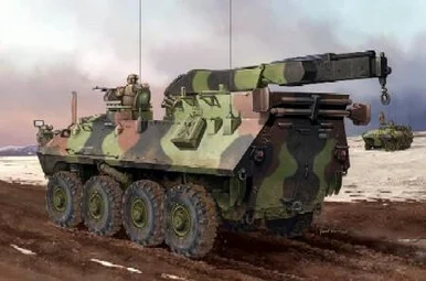 1/35 Trumpeter USMC LAV-R Light Armored Recovery Vehicle