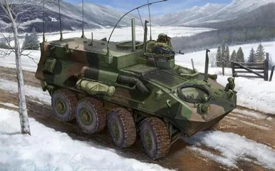 1/35 Trumpeter USMC LAV-C2 Light Armored Command & Control Vehicle