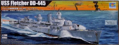 TRP03723 1:200 Trumpeter USS Fletcher DD-445