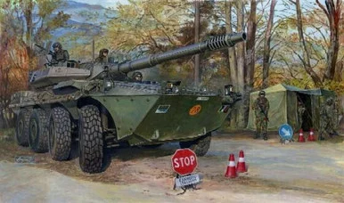 1/35 Trumpeter Italian B1 Centauro Tank Destroyer Late Version (3rd series)