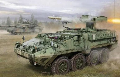 1/35 Trumpeter M1134 Stryker Anti-Tank Guided Missile (ATGM)